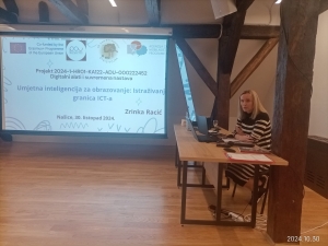 Predstavljanje Erasmus+ projekta na Županijskom stručnom vijeću učitelja Povijesti u Na&scaron;icama